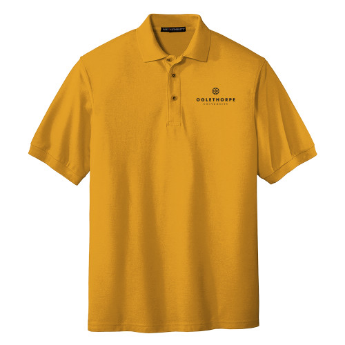  Gold Silk Touch Polo - Primary University Logo