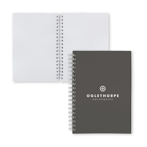  Clear 7 x 10 Spiral Journal Notebook - Primary University Logo