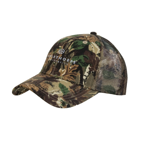  Camo Pro Style Mesh Back Structured Hat - Primary University Logo