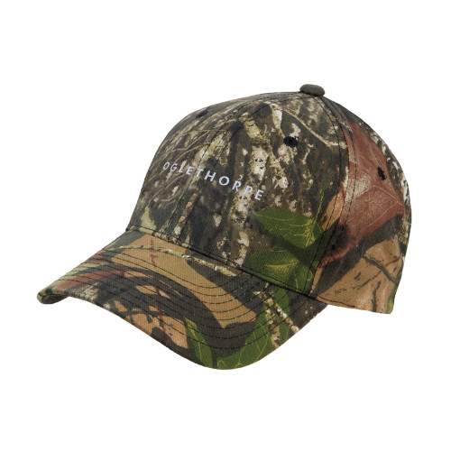  Mossy Oak Camo Structured Adjustable Cap - Oglethope Wordmark