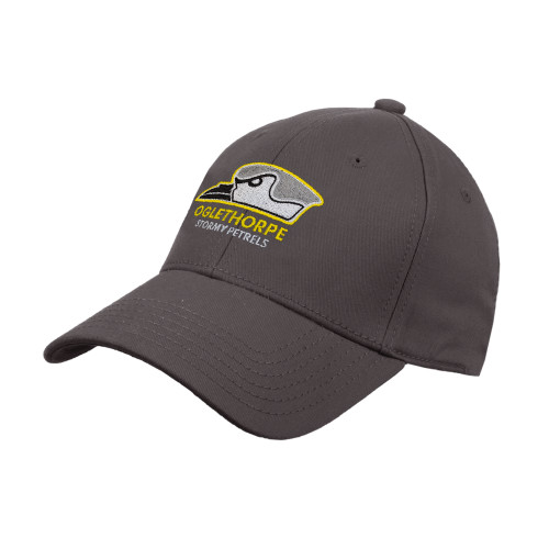  Charcoal Structured Adjustable Pro Style Hat - Primary Athletics Logo