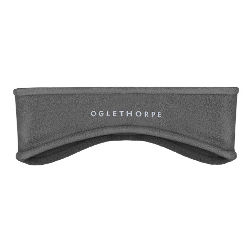  Charcoal Stretch Fleece Headband - Oglethope Wordmark