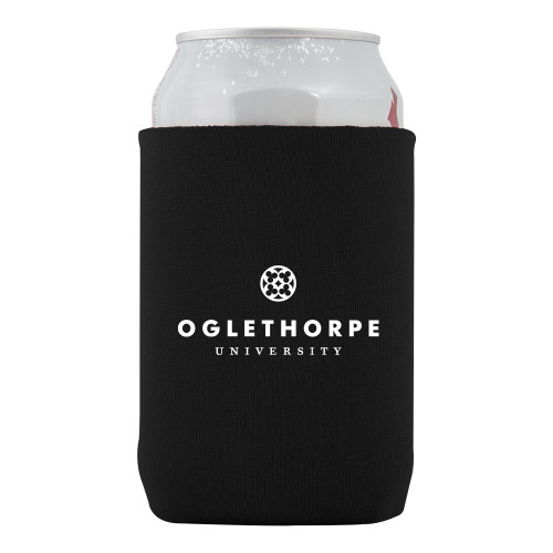  Neoprene Black Can Holder - Primary University Logo