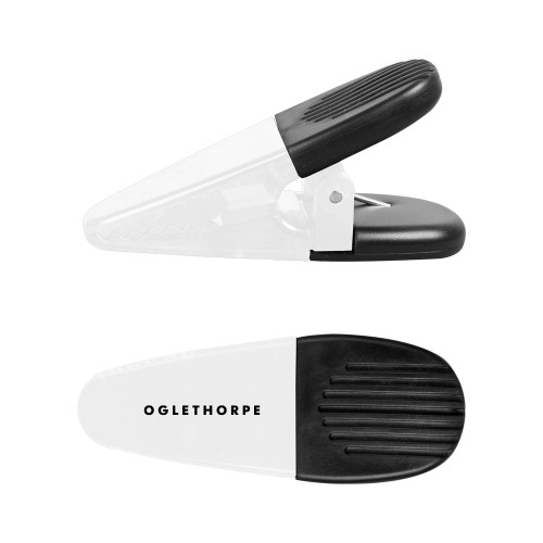  White Crocodile Clip/Magnet - Oglethope Wordmark