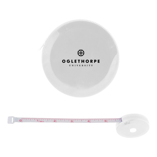 White Round Cloth 60 Inch Tape Measure - Primary University Logo