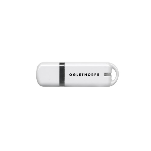  USB White Pen Drive 4G - Oglethope Wordmark