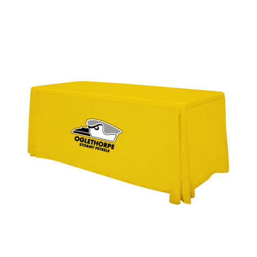  Gold 6 foot Table Throw - Primary Athletics Logo