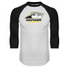 Thumbnail image for  White/Black Raglan Baseball T Shirt