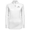 Thumbnail image for  Syntrel Womens White Interlock 1/4 Zip