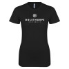 Thumbnail image for  Next Level Womens Black Boyfriend Tee