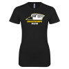 Thumbnail image for  Next Level Womens Black Boyfriend Tee