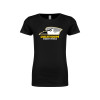 Thumbnail image for  Next Level Girls Black Fashion Fit T Shirt