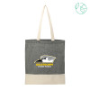 Thumbnail image for  Split Recycled Black Cotton Twill Convention Tote