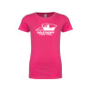 Thumbnail image for  Next Level Girls Fuchsia Fashion Fit T Shirt