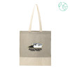 Thumbnail image for  Split Recycled Grey Cotton Twill Convention Tote