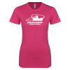 Thumbnail image for  Next Level Womens Fuchsia Boyfriend Tee