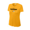 Thumbnail image for  Womens Gold Performance Short Sleeve Tee