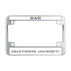 Thumbnail image for  Metal Motorcycle License Plate Frame in Chrome