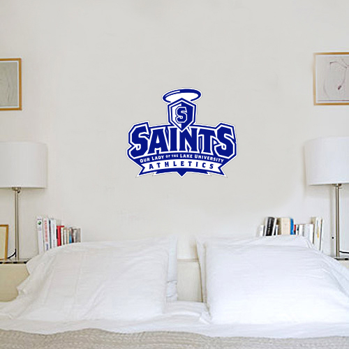  2 ft x 2 ft Fan WallSkinz - Our Lady of the Lake University Athletics - Offical Logo