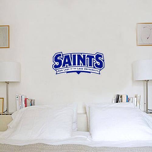  1 ft x 3 ft Fan WallSkinz - Saints - Our lady of the Lake University