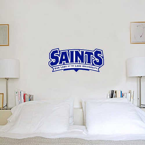  1.5 ft x 4 ft Fan WallSkinz - Saints - Our lady of the Lake University