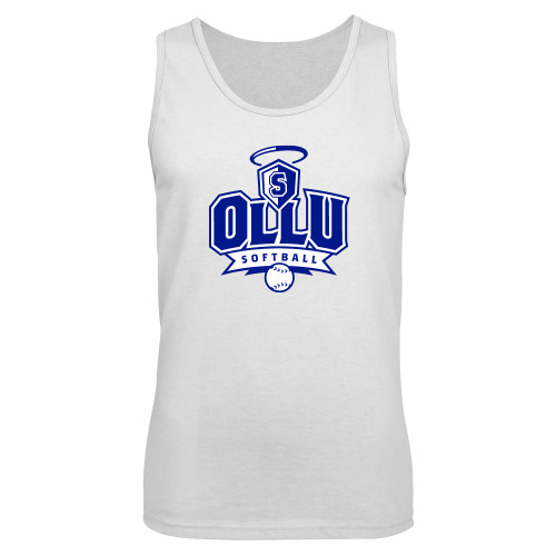 Our Lady of the Lake White Tank Top - Softball