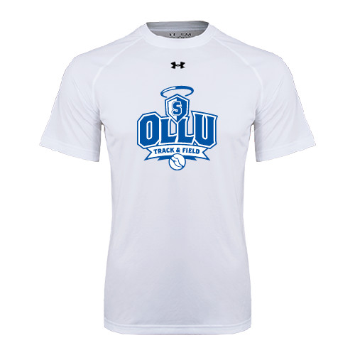  Under Armour White Tech Tee - Track and Field