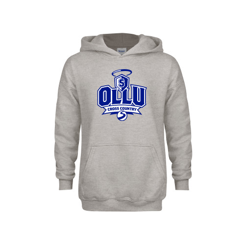 Our Lady of the Lake Youth Grey Fleece Hood - Cross Country