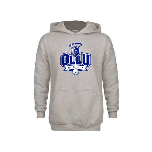 Our Lady of the Lake Youth Grey Fleece Hood - Golf