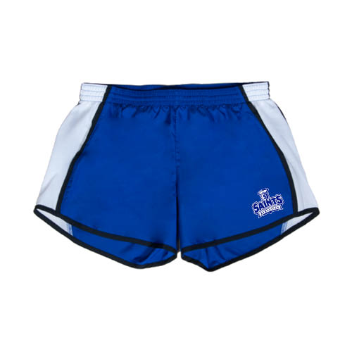  Womens Royal/White Team Short - Our Lady of the Lake University Athletics - Offical Logo