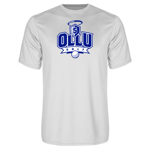 Our Lady of the Lake White Performance Tee - Golf