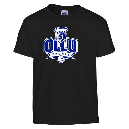 Our Lady of the Lake Youth Black T Shirt - Tennis