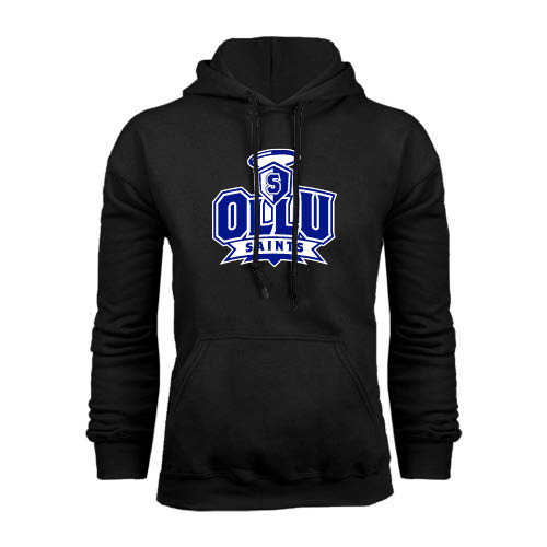  Black Fleece Hoodie - OLLU Saints