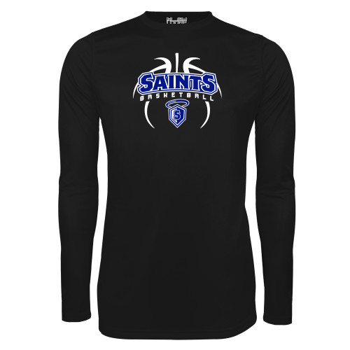  Under Armour Black Long Sleeve Tech Tee - Basketball in Ball