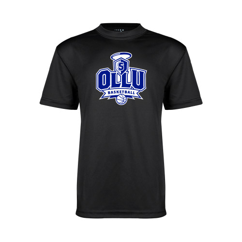 Our Lady of the Lake Youth Performance Black Tee - Basketball