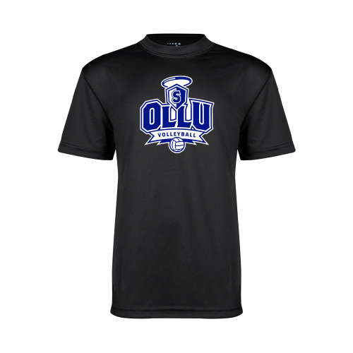 Our Lady of the Lake Youth Performance Black Tee - Volleyball