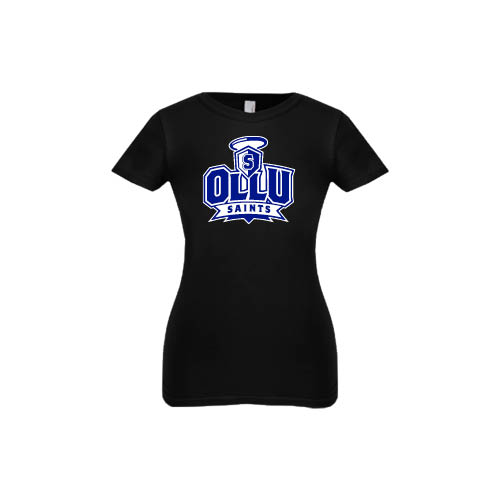 Main Image for  Next Level Girls Black Fashion Fit T Shirt
