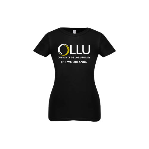  Next Level Girls Black Fashion Fit T Shirt - The Woodlands