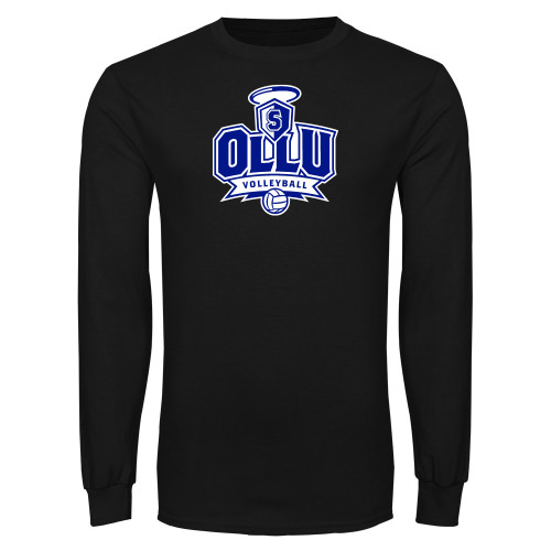 Our Lady of the Lake Black Long Sleeve T Shirt - Volleyball