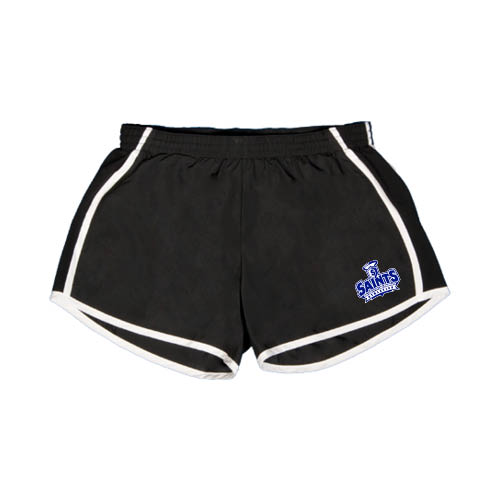  Womens Black/White Team Short - Our Lady of the Lake University Athletics - Offical Logo