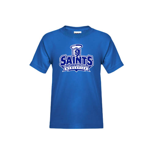  Youth Royal T Shirt - Our Lady of the Lake University Athletics - Offical Logo