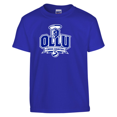 Our Lady of the Lake Youth Royal T Shirt - Cross Country