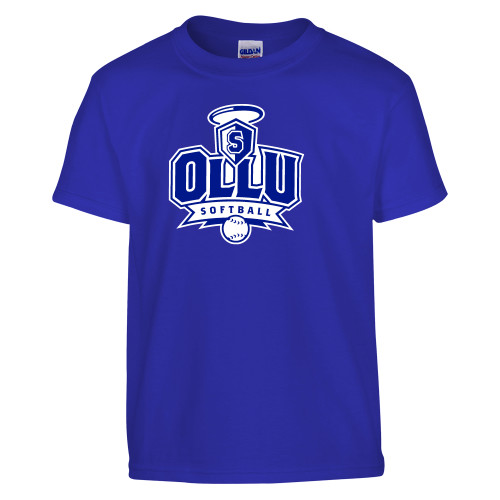 Our Lady of the Lake Youth Royal T Shirt - Softball