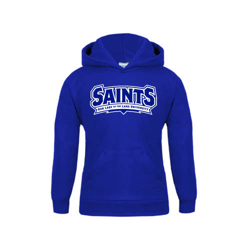  Youth Royal Fleece Hoodie - Saints - Our lady of the Lake University