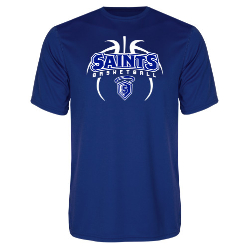  Royal Performance Tee - Basketball in Ball