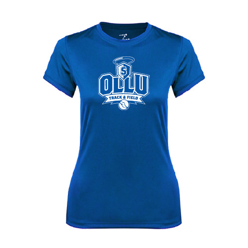  Womens Royal Performance Tee - Track and Field