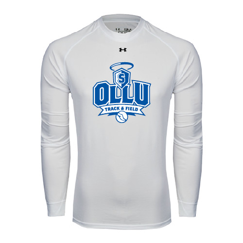 Main Image for  Under Armour White Long Sleeve Tech Tee