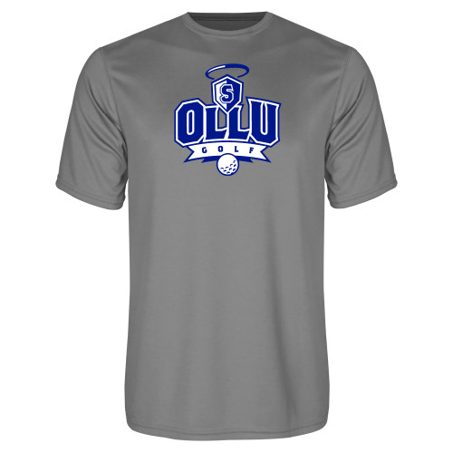 Our Lady of the Lake Grey Concrete Performance Tee - Golf
