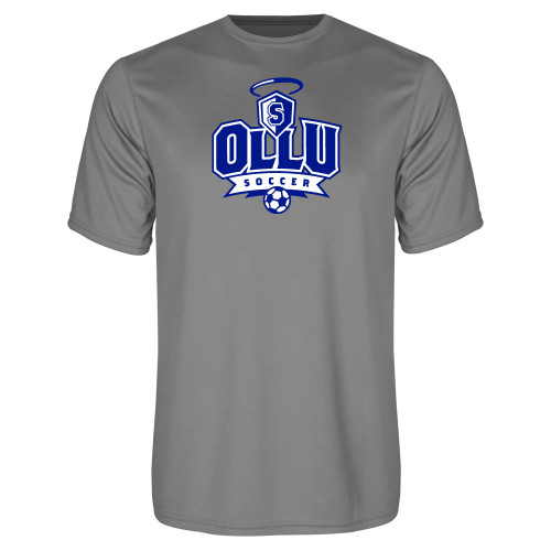 Our Lady of the Lake Grey Concrete Performance Tee - Soccer