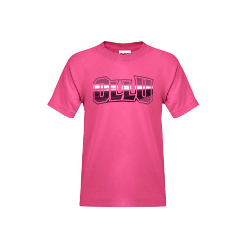 Main Image for  Youth Hot Pink T Shirt